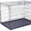 Dog Fantasy Cage Avec 1 Porte - Xxl - Noir - 122x84x76cm