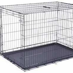Dog Fantasy Cage Avec 1 Porte - Xxl - Noir - 122x84x76cm