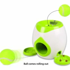 Flamingo Jouet Chien Wilson Jouet Automatique De Balle Et Friandises Interactif+ Balle De Tennis 18cm -Nourritures pour chien 17b7de6e4583996d6a3dc6c3df5028e2f88a8e13afb82ca3357f02812510ecbb