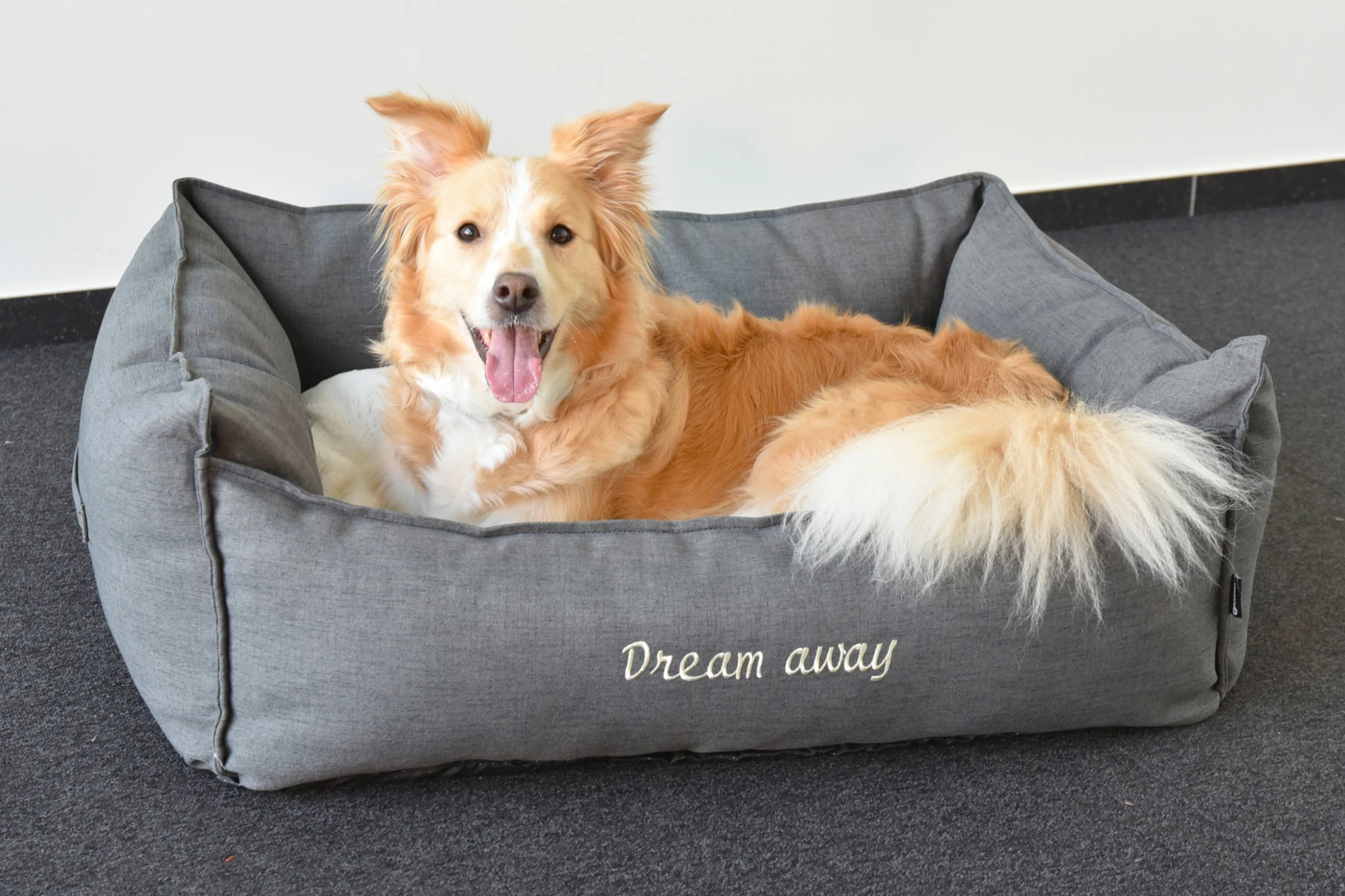 Flamingo Panier Dream Away Rectangulaire Fermeture Eclair Gris 90x70x35cm 6 Flamingo Panier Dream Away Rectangulaire Fermeture Eclair Gris 90x70x35cm – Image 6