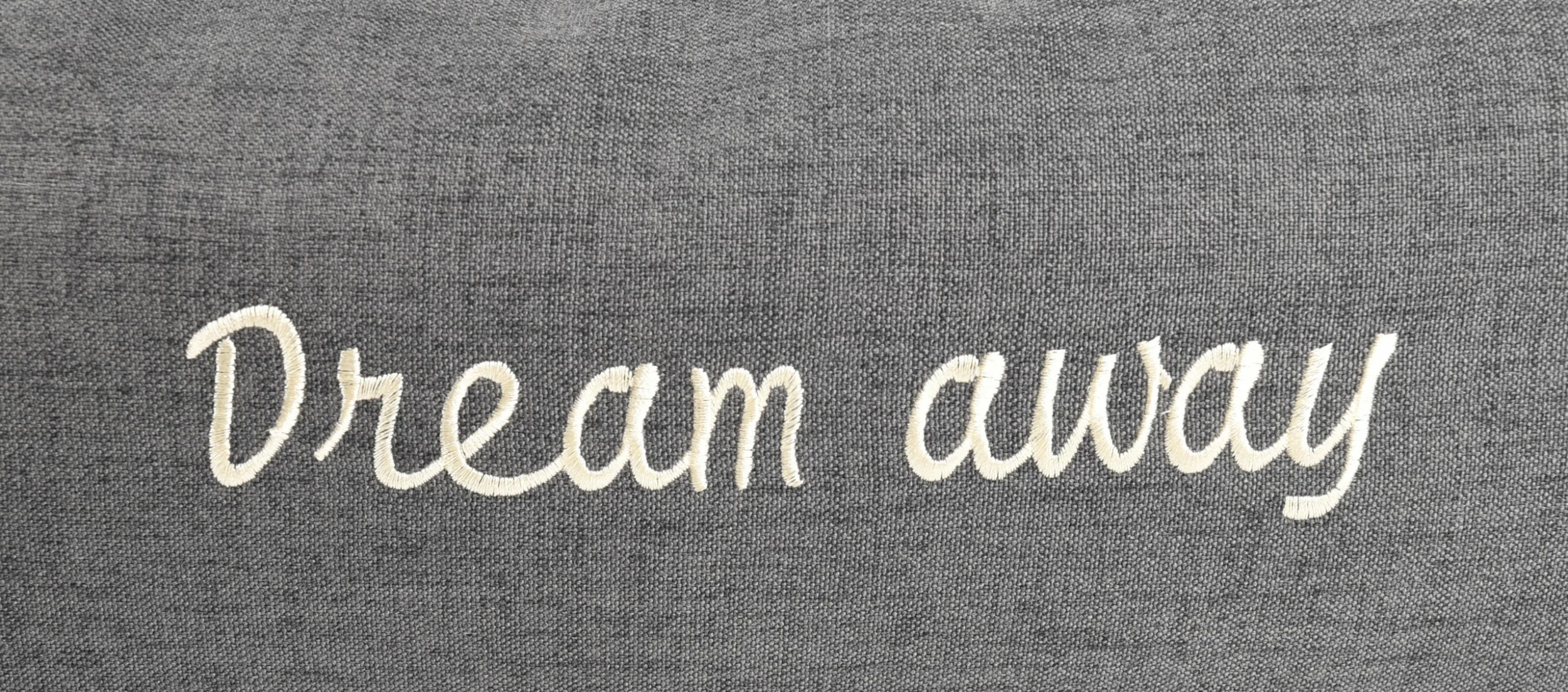 Flamingo Coussin Dream Away Rectangulaire+rebord+fermeture Eclair Gris 100x70x12cm 4 Flamingo Coussin Dream Away Rectangulaire+rebord+fermeture Eclair Gris 100x70x12cm – Image 4