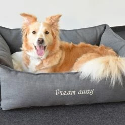 Flamingo Panier Dream Away Rectangulaire Fermeture Eclair Gris 70x50x25cm -Nourritures pour chien 37f8f9d2bcfc787457edfad65b22465252c2a8c68572c85fe01192a8db693fd9 scaled