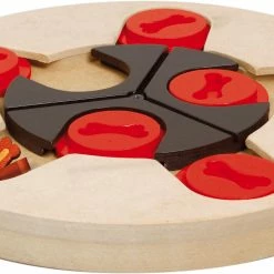 Flamingo Jouet Chien Wooden Brain Train Athena-25cm