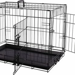 Flamingo Cage Pour Chien Mezo Noir S 43x61x50cm -Nourritures pour chien 519536 D 01 4
