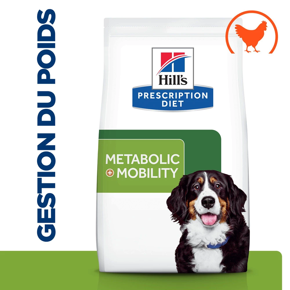 Hill's Prescription Metabolic + Mobility Pour Chien 1,5kg 2 Hill's Prescription Metabolic + Mobility Pour Chien 1,5kg – Image 2