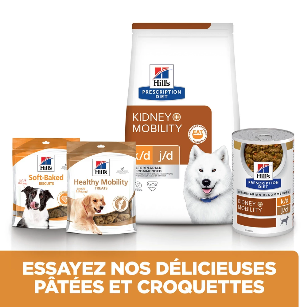 Hill's Prescription Diet K/D J/D Kidney + Mobility Croquettes Pour Chien Au Poulet - 12Kg 5 Hill's Prescription Diet K/D J/D Kidney + Mobility Croquettes Pour Chien Au Poulet - 12Kg – Image 5