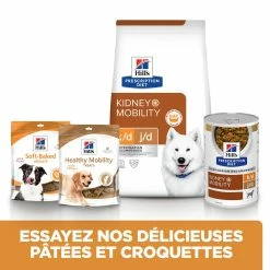 Hill's Prescription Diet K/D J/D Kidney + Mobility Croquettes Pour Chien Au Poulet - 4Kg -Nourritures pour chien 52742011608 5 FR
