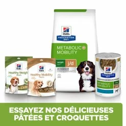Hill's Prescription Diet Metabolic + Mobility Pour Chien Au Thon Et Au Légumes 12x354 -Nourritures pour chien 52742021669 5 FR