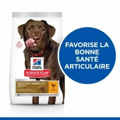 Hill's Science Plan Adult Healthy Mobility Croquettes Pour Grand Chien Au Poulet 14 Kg -Nourritures pour chien 52742026015 2 science plan healthy mobility chien adulte large croquettes poulet