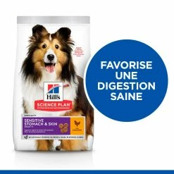 Hill's Hill’s Science Plan Adult Sensitive Stomach & Skin Poulet 14kg -Nourritures pour chien 52742026091 3 science plan sensitive stomach skin chien adulte medium croquettes poulet