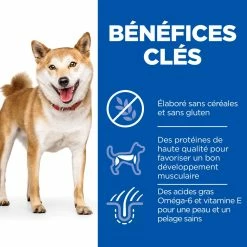Hill's Science Plan No Grain Adult Croquettes Sans Céréales Pour Chien Adulte Au Thon - 14kg 9 Hill's Science Plan No Grain Adult Croquettes Sans Céréales Pour Chien Adulte Au Thon - 14kg -Nourritures pour chien 52742037509 4 science plan chien adult medium no grain croquettes thon