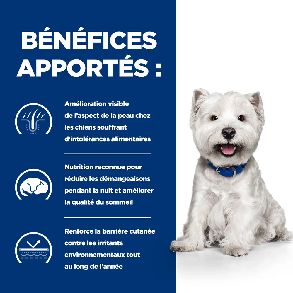 Hill's Prescription Diet Derm Complete Mini Croquettes Pour Petit Chien - 6Kg 4 Hill's Prescription Diet Derm Complete Mini Croquettes Pour Petit Chien - 6Kg – Image 4