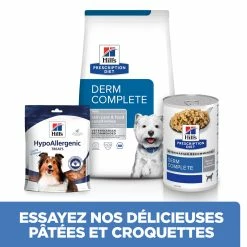 Hill's Prescription Diet Derm Complete Mini Croquettes Pour Petit Chien - 6Kg 12 Hill's Prescription Diet Derm Complete Mini Croquettes Pour Petit Chien - 6Kg -Nourritures pour chien 52742038797 5 FR 1