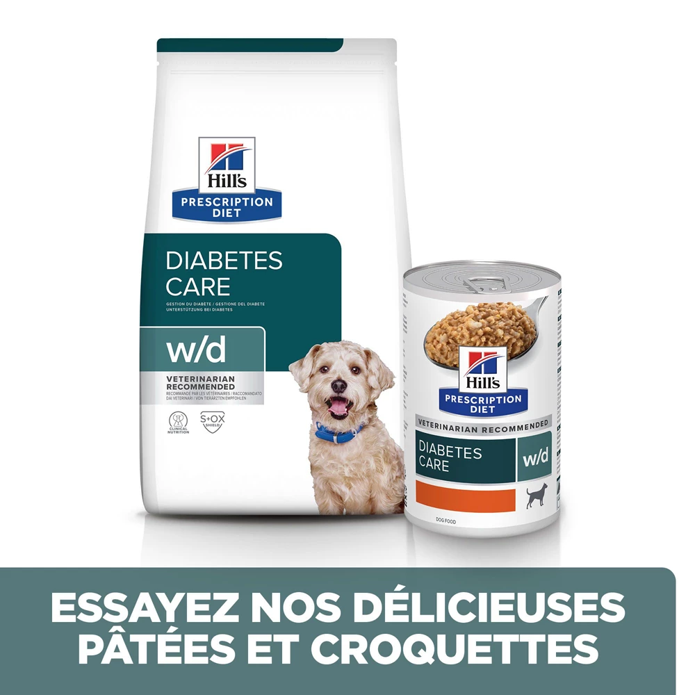Hill's Prescription Diet W/D Diabete Croquettes Pour Chien Au Poulet 4 Kg 6 Hill's Prescription Diet W/D Diabete Croquettes Pour Chien Au Poulet 4 Kg – Image 6