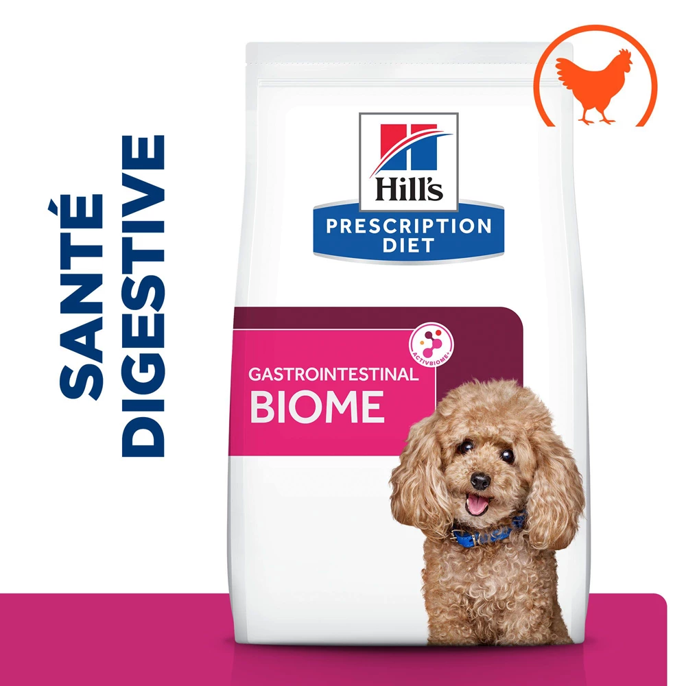 Hill's Prescription Diet Gastrointestinal Biome Mini Croquettes Pour Petit Chien Au Poulet 6 Kg 2 Hill's Prescription Diet Gastrointestinal Biome Mini Croquettes Pour Petit Chien Au Poulet 6 Kg – Image 2