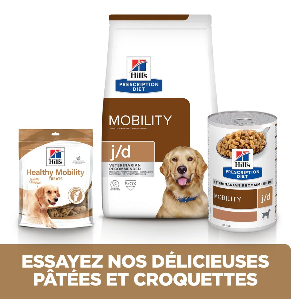 Hill's Prescription Diet J/D Mobility Croquettes Pour Chien Au Poulet - 4Kg 6 Hill's Prescription Diet J/D Mobility Croquettes Pour Chien Au Poulet - 4Kg – Image 6