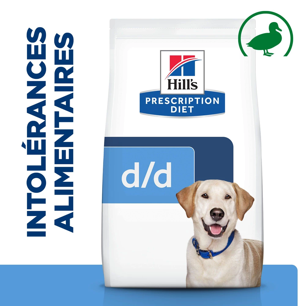 Hill's Prescription Diet D/d Food Sensitivities Croquettes Pour Chien Au Canard & Riz 12 Kg 2 Hill's Prescription Diet D/d Food Sensitivities Croquettes Pour Chien Au Canard & Riz 12 Kg – Image 2