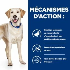 Hill's Prescription Diet D/D Sensitivities Pour Chien Au Canard Et Au Riz 4Kg -Nourritures pour chien 52742917900 2 FR