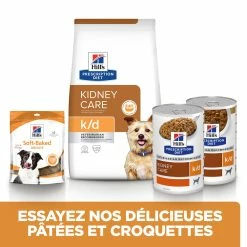 Hill's Prescription Diet K/D Kidney Care Croquettes Pour Chien Au Poulet - 12Kg -Nourritures pour chien 52742918204 5 FR 1