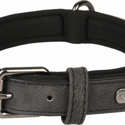 Flamingo Collier Delu Noir 31/39cm 20mm