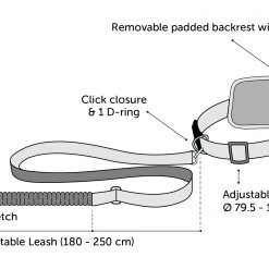 Flamingo Laisse Pour Le Jogging + Ceinture Ventrale Rono Bleu Laisse 180-250cm / Ceinture 79,5-140cm -Nourritures pour chien 5eefd1c12e1a5679692fac4cdb252e1c603a31ce1d6e2b8a20aeff62e75dfb5c
