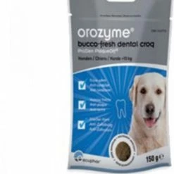Orozyme Bucco Fresh Dental Croqs Chien >10kg 150gr
