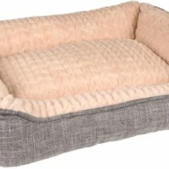 Flamingo Panier Pour Chien Zupo Rectangulaire Gris 70x50x20cm