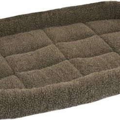 Flamingo Coussin Sherpa Rectangulaire Brun 116x69x8cm