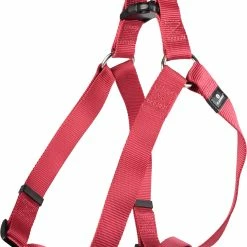 Flamingo Harnais Step&go Ziggi Rouge Cerise 60-90cm 25mm