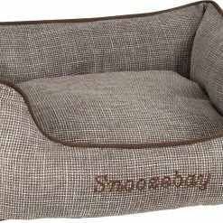 Flamingo Panier Snoozebay Rectangulaire Brun 60x50x20cm