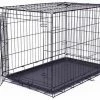 Dog Fantasy Cage Avec 1 Porte - L - Noir - 91.5x63.5x58.5cm