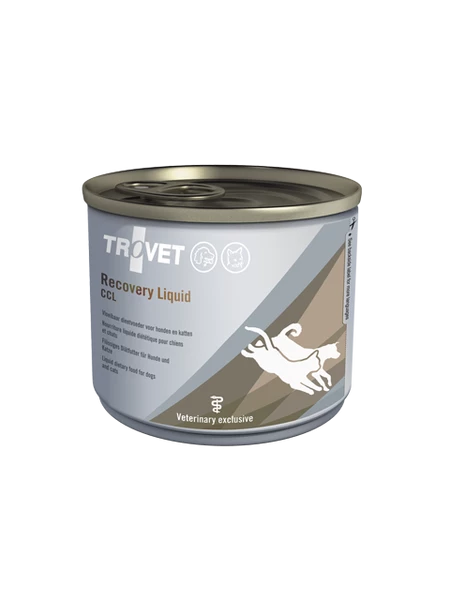 TrovetCcl Recovery Liquid Pour Chat/chien 12x200g 1 TrovetCcl Recovery Liquid Pour Chat/chien 12x200g