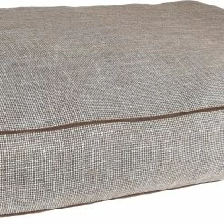 Flamingo Coussin Snoozebay Rectangulaire Fermeture Eclair+rebord Brun 100x70x16cm