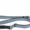 Flamingo Laisse Pour Le Jogging + Ceinture Ventrale Rono Bleu Laisse 180-250cm / Ceinture 79,5-140cm