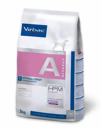 Virbac HPM Allergy A1 Pour Chien 3kg 1 Virbac HPM Allergy A1 Pour Chien 3kg