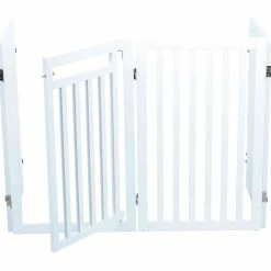 Trixie Barrière Pour Chiens Avec Porte 4 Parties