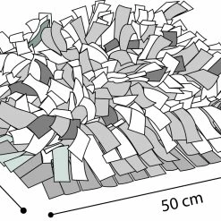 Flamingo Tapis à Renifler Amigo Rectangulaire + Fermeture Eclair Gris/vert 40x50cm -Nourritures pour chien 9550c261c0cf84637380639ef269bfb5b0698f2984fdf81f37f5bc79fb2a3cb0