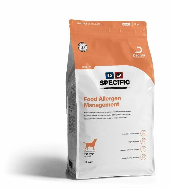 Specific Cdd-Hy Food Allergy Management Pour Chien 12kg 1 Specific Cdd-Hy Food Allergy Management Pour Chien 12kg