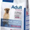 Virbac HPM Adult Sensitive Digest Neut Large & Medium Pour Chien 12kg