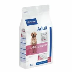 Virbac Veterinary Hpm Adult Large & Medium Pour Chien 3kg -Nourritures pour chien HPM Chien Adult Large Medium 3Kg 2 FR