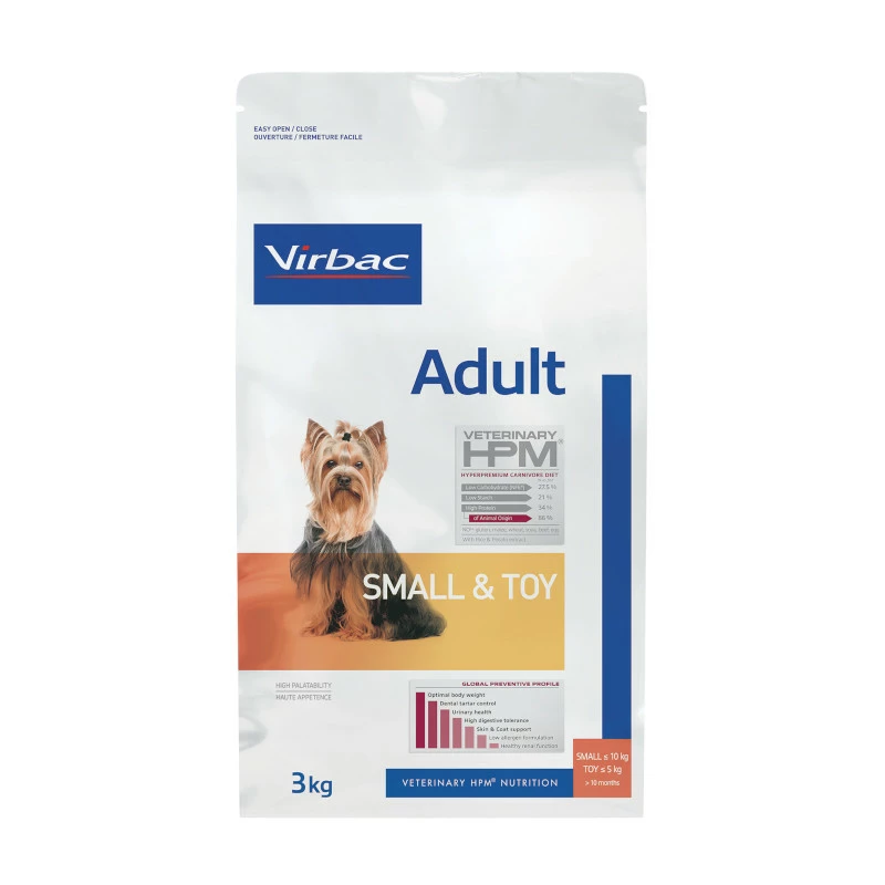 Virbac Veterinary Hpm Adult Small & Toy Pour Chien 1,5kg 2 Virbac Veterinary Hpm Adult Small & Toy Pour Chien 1,5kg – Image 2