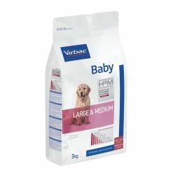 Virbac Veterinary Hpm Baby Large & Medium Pour Chien 3kg 8 Virbac Veterinary Hpm Baby Large & Medium Pour Chien 3kg -Nourritures pour chien HPM Chien Baby Large Medium 3Kg 2 FR