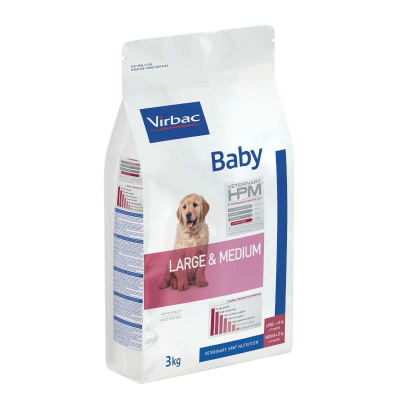 Virbac Veterinary Hpm Baby Large & Medium Pour Chien 3kg 3 Virbac Veterinary Hpm Baby Large & Medium Pour Chien 3kg – Image 3