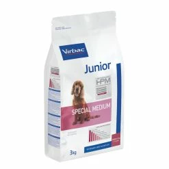 Virbac Veterinary Hpm Junior Special Medium Pour Chien 3kg -Nourritures pour chien HPM Chien Junior Special Medium 3Kg 2 FR