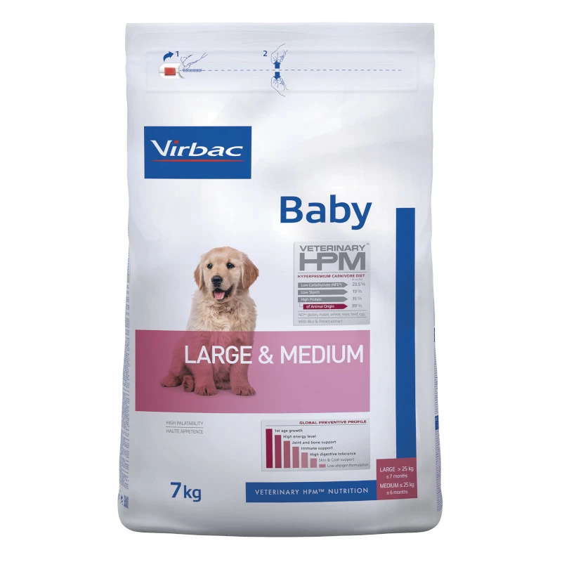 Virbac Veterinary Hpm Baby Large & Medium Pour Chien 3kg 5 Virbac Veterinary Hpm Baby Large & Medium Pour Chien 3kg – Image 5