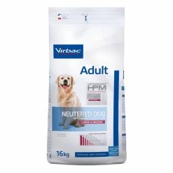 Virbac Veterinary Hpm Adult Neutered Large & Medium Pour Chien 3kg -Nourritures pour chien HPM Neutered Chien Adult LM 16Kg 6 FR