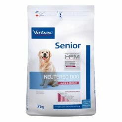 Virbac Veterinary Hpm Senior Neutered Large & Medium Pour Chien 3kg -Nourritures pour chien HPM Neutered Chien Senior LM 7Kg 4 FR