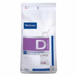 Virbac HPM Dermatology Support D1 Pour Chien 3kg -Nourritures pour chien VET HPM Chien Dermatology Support 12Kg 5 FR