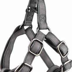 Flamingo Harnais Step&go Delu Noir 35-50cm 15mm