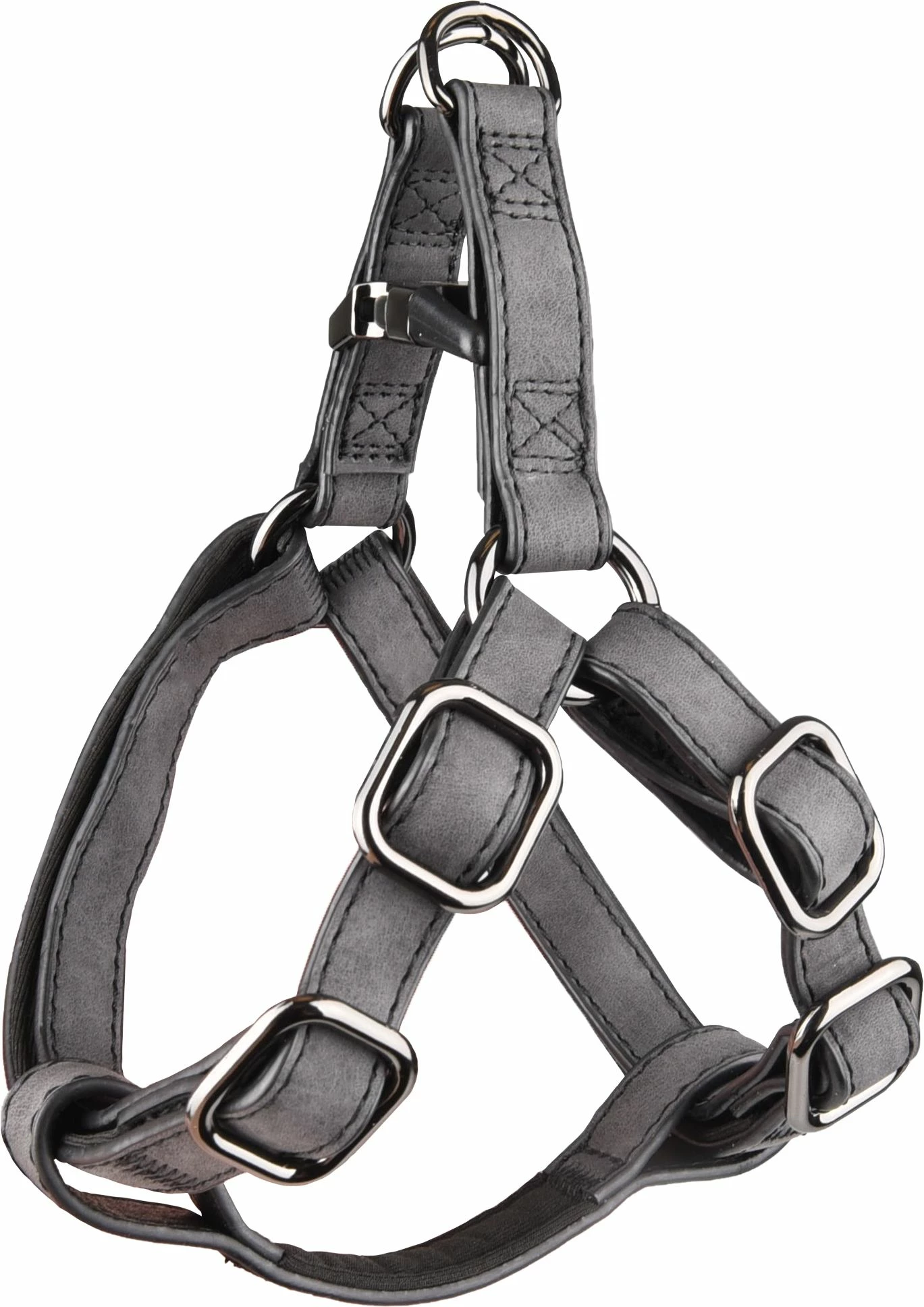 Flamingo Harnais Step&go Delu Noir 35-50cm 15mm 1 Flamingo Harnais Step&go Delu Noir 35-50cm 15mm